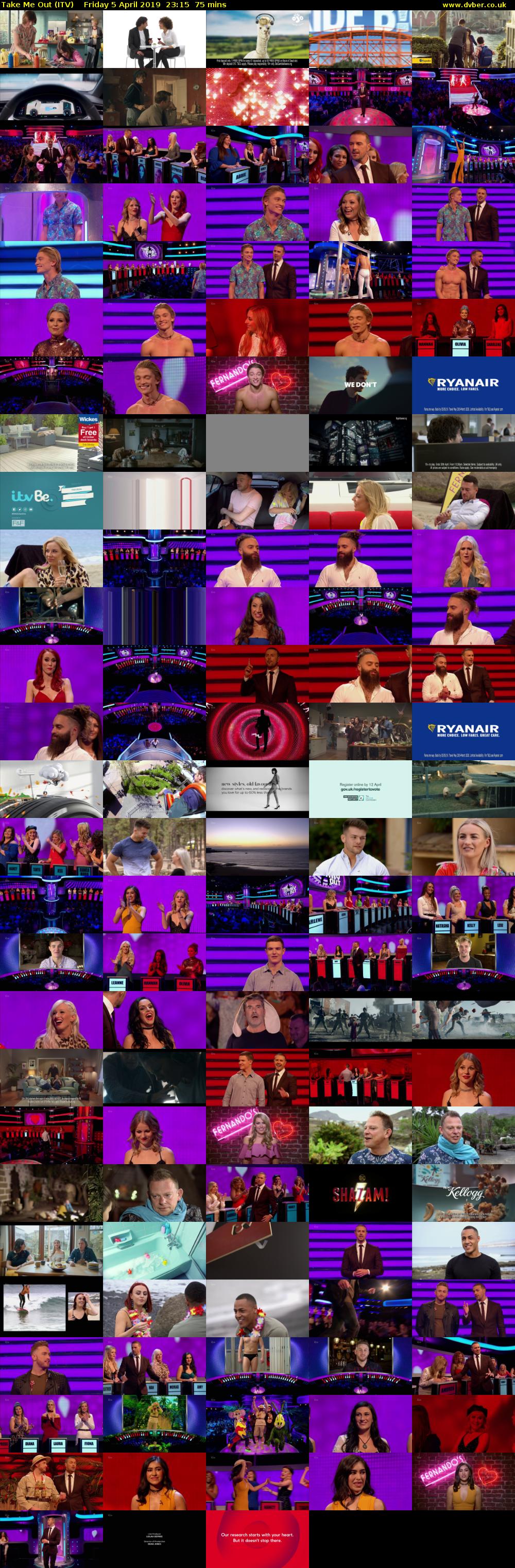 Take Me Out (ITV) Friday 5 April 2019 23:15 - 00:30