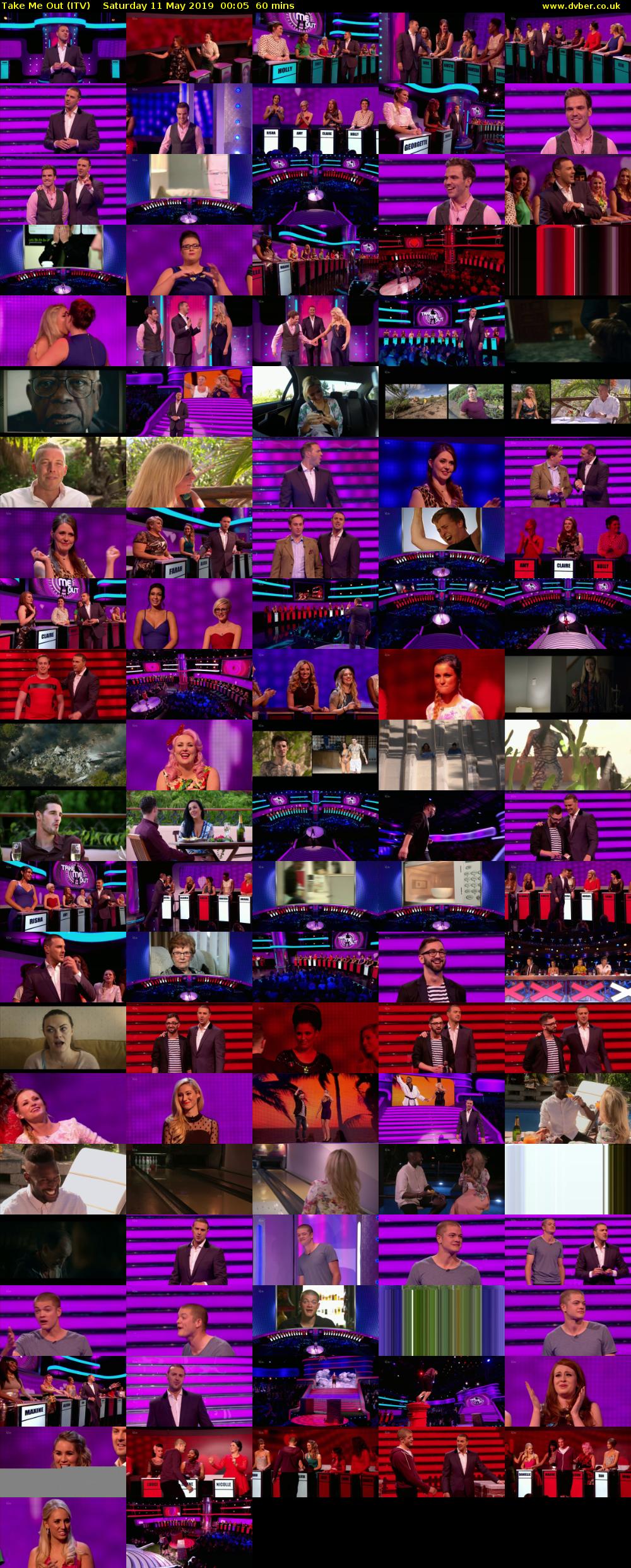 Take Me Out (ITV) Saturday 11 May 2019 00:05 - 01:05