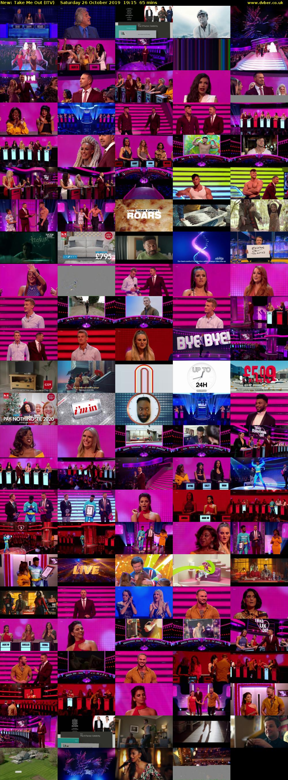 Take Me Out (ITV) Saturday 26 October 2019 19:15 - 20:20