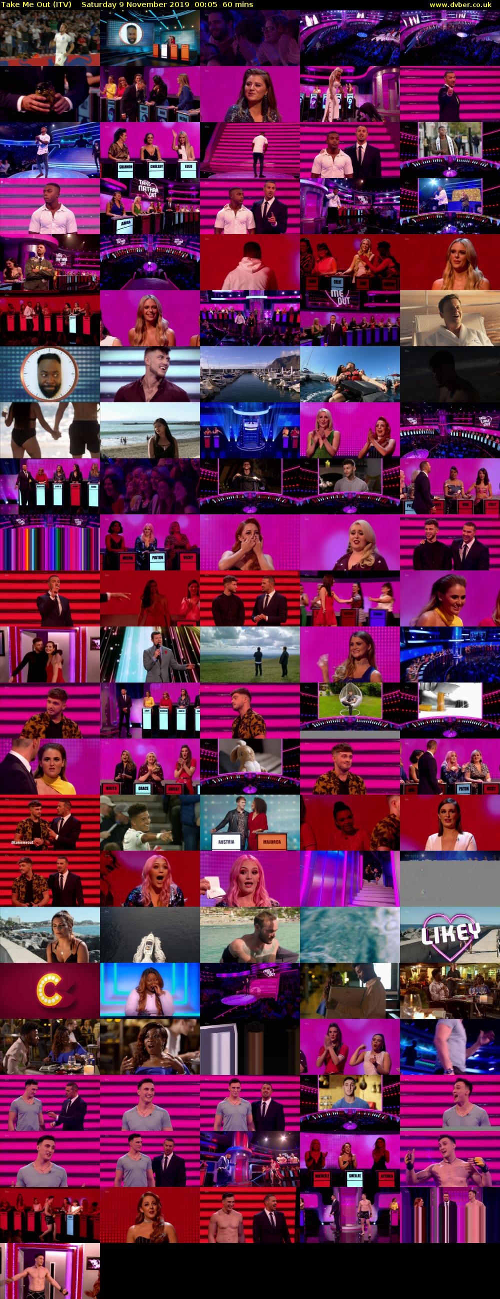 Take Me Out (ITV) Saturday 9 November 2019 00:05 - 01:05