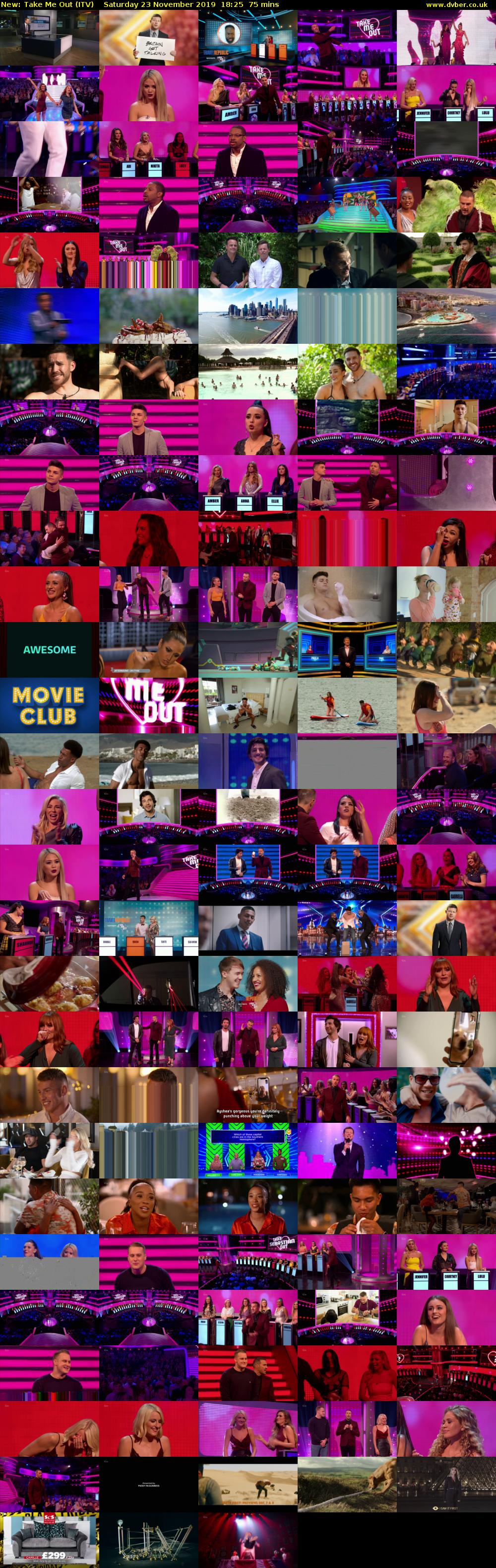 Take Me Out (ITV) Saturday 23 November 2019 18:25 - 19:40