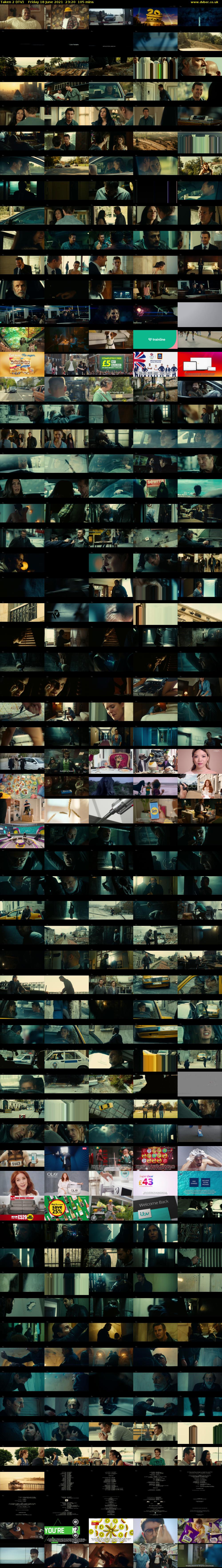 Taken 2 (ITV) Friday 18 June 2021 23:20 - 01:05
