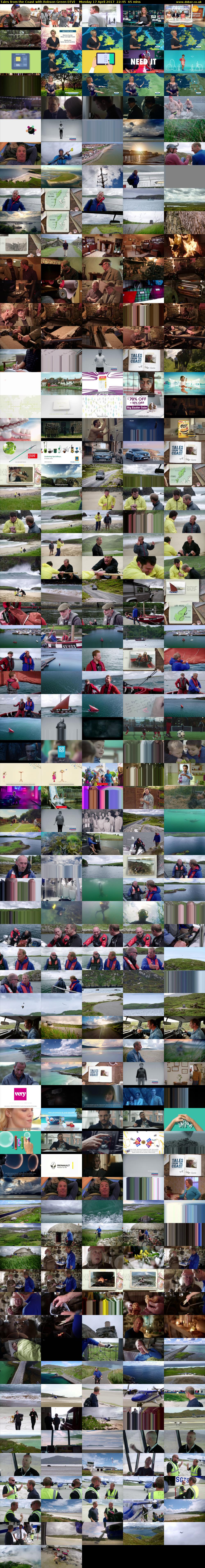 Tales from the Coast with Robson Green (ITV) Monday 17 April 2017 22:45 - 23:50