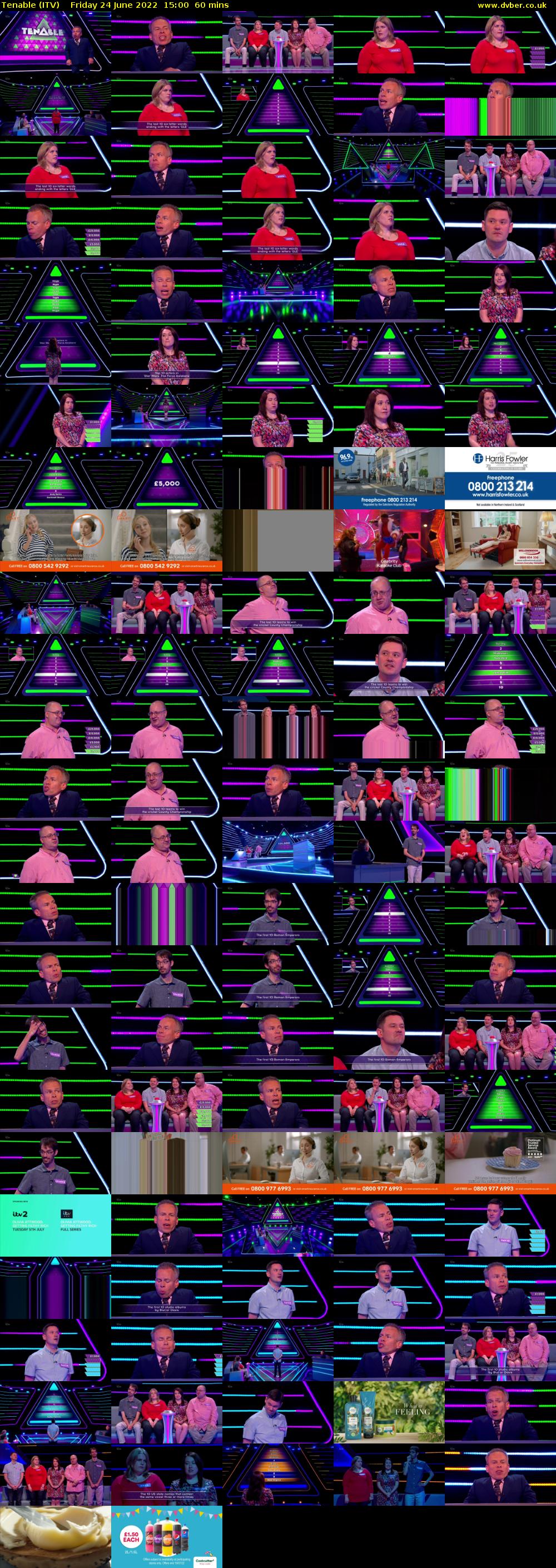 Tenable (ITV) Friday 24 June 2022 15:00 - 16:00