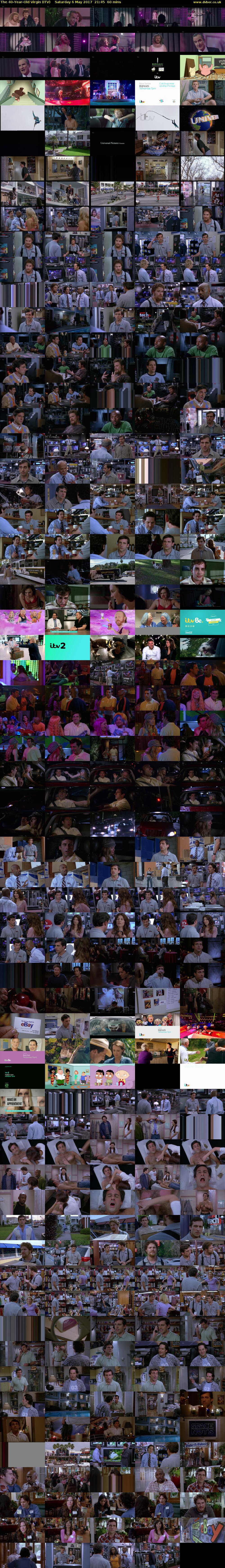 The 40-Year-Old Virgin (ITV) Saturday 6 May 2017 21:45 - 22:45