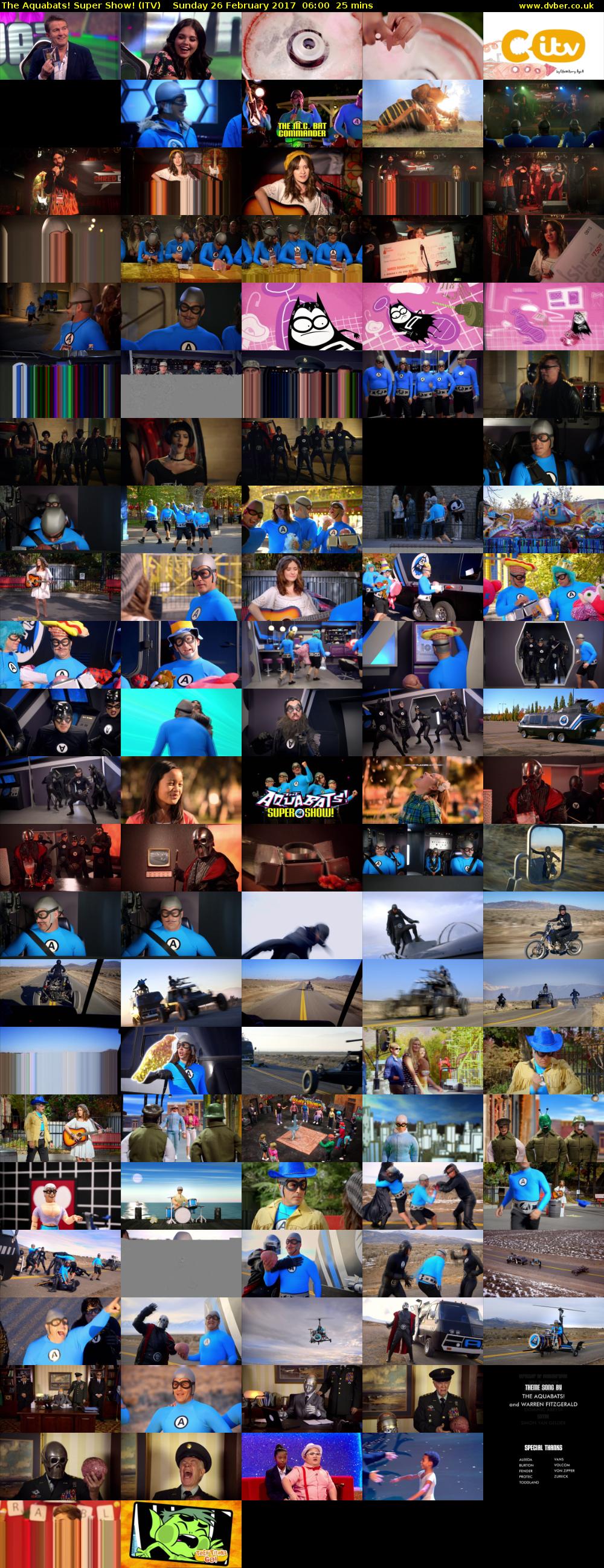 The Aquabats! Super Show! (ITV) Sunday 26 February 2017 06:00 - 06:25