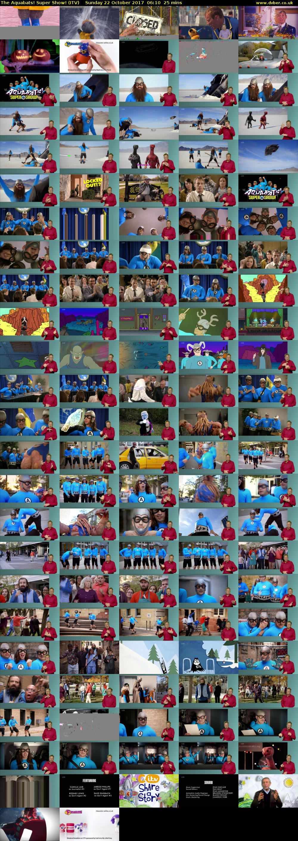 The Aquabats! Super Show! (ITV) Sunday 22 October 2017 06:10 - 06:35