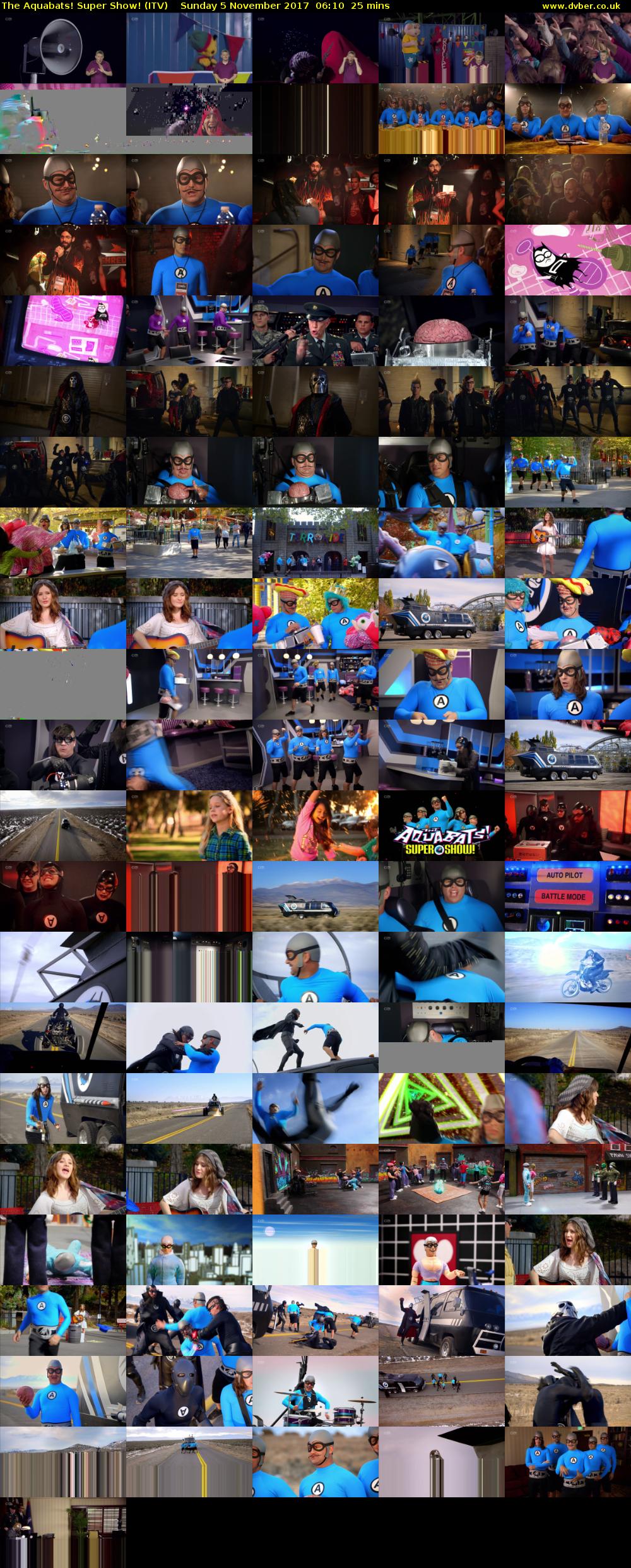 The Aquabats! Super Show! (ITV) Sunday 5 November 2017 06:10 - 06:35