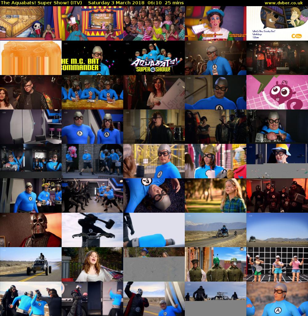 The Aquabats! Super Show! (ITV) Saturday 3 March 2018 06:10 - 06:35