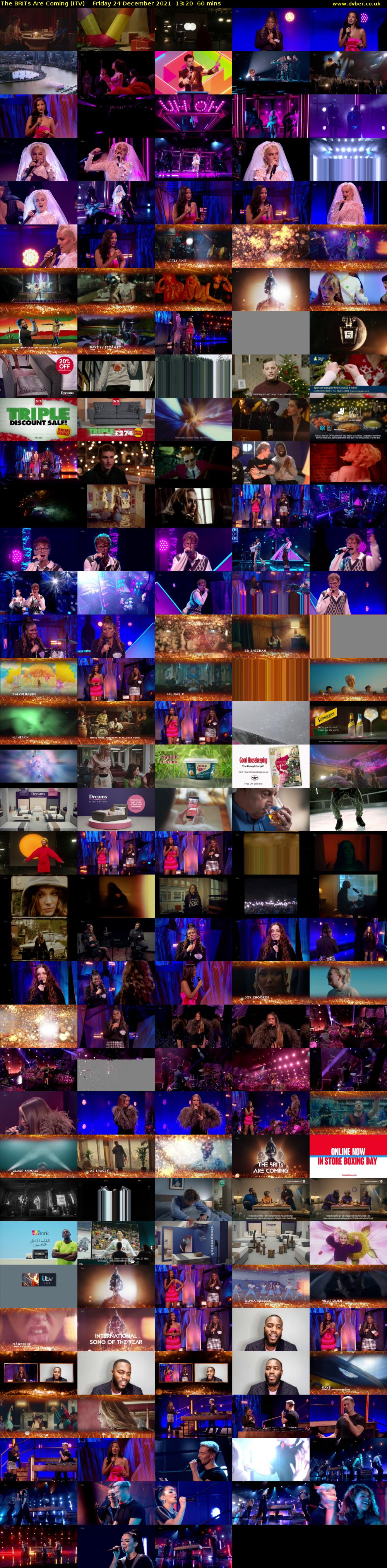 The BRITs Are Coming (ITV) Friday 24 December 2021 13:20 - 14:20