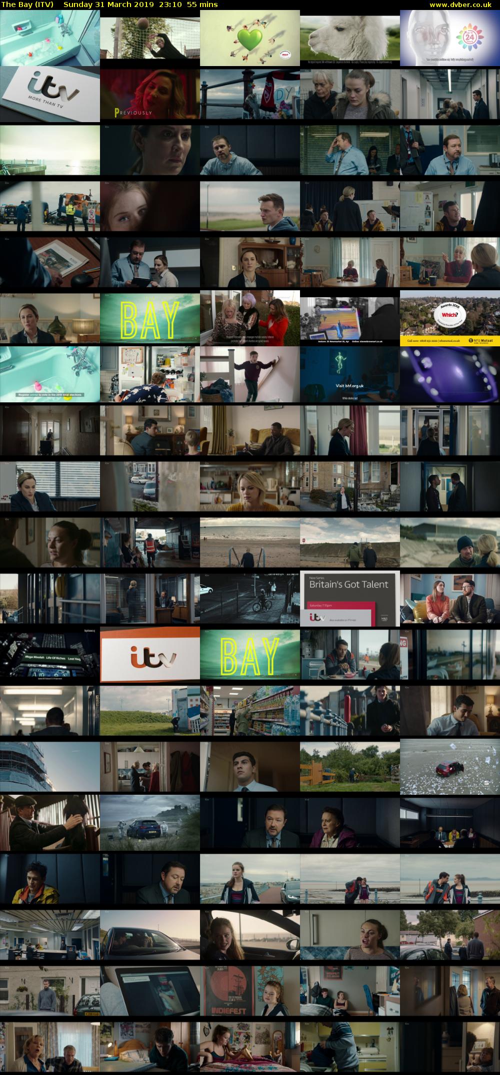 The Bay (ITV) Sunday 31 March 2019 23:10 - 00:05