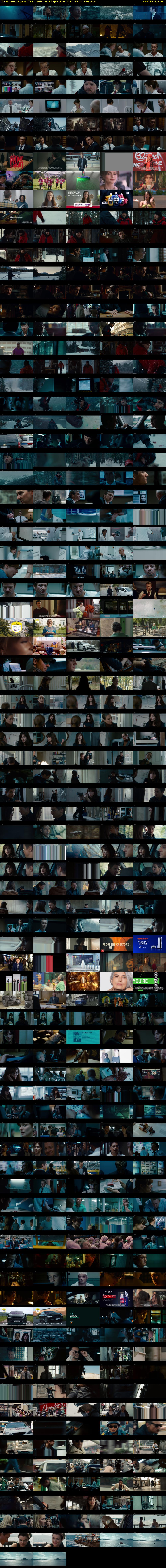 The Bourne Legacy (ITV) Saturday 4 September 2021 23:05 - 01:25