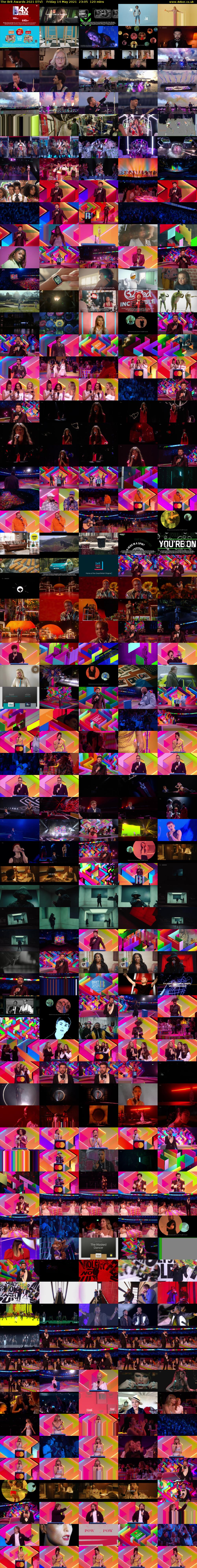 The Brit Awards 2021 (ITV) Friday 14 May 2021 23:05 - 01:05