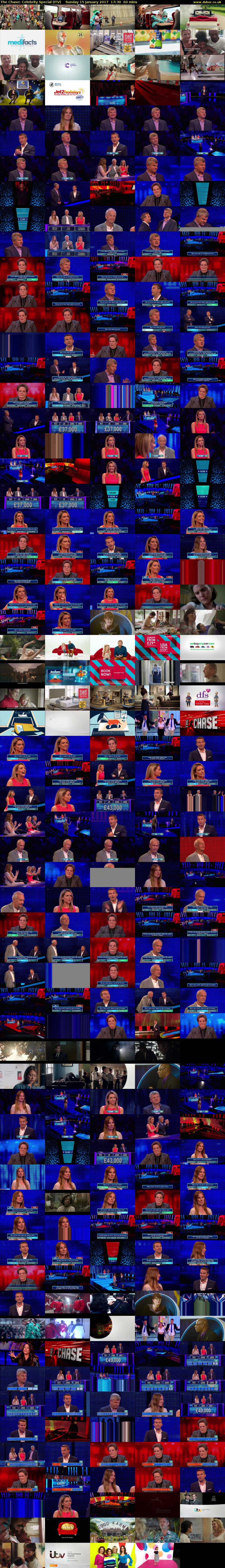 The Chase: Celebrity Special (ITV) Sunday 15 January 2017 17:30 - 18:30