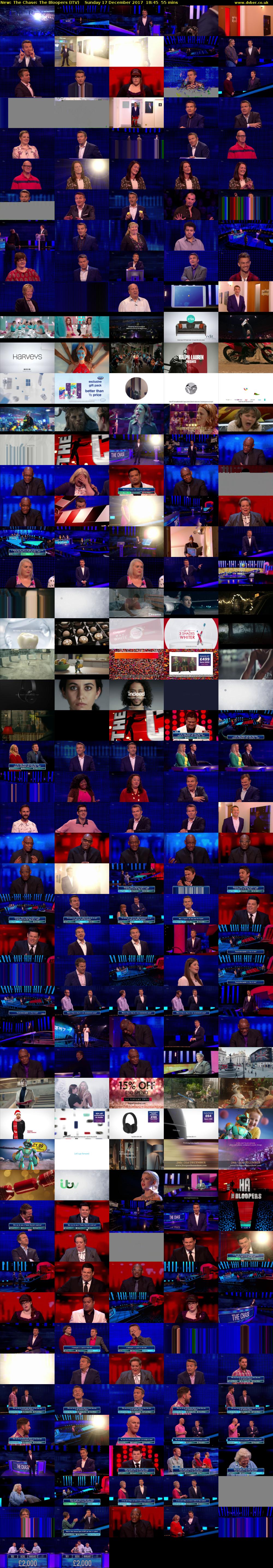 The Chase: The Bloopers (ITV) Sunday 17 December 2017 18:45 - 19:40