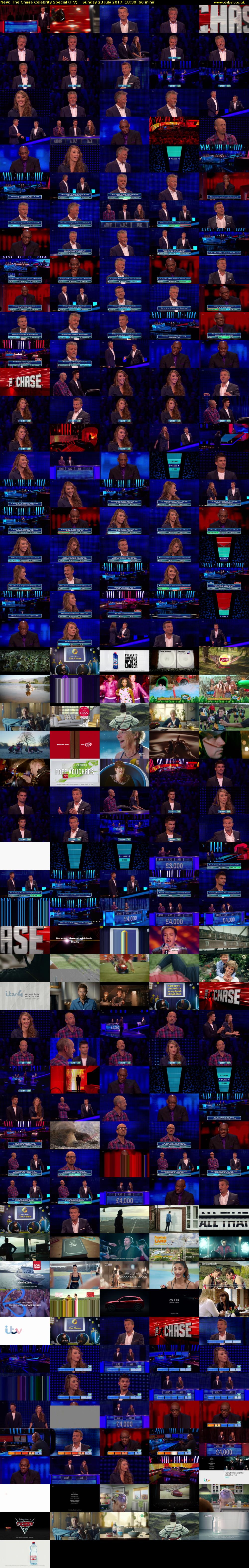 The Chase Celebrity Special (ITV) Sunday 23 July 2017 18:30 - 19:30