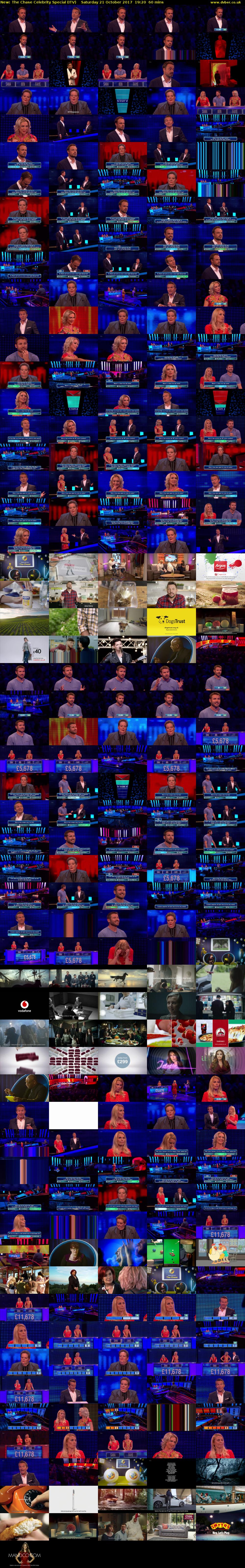 The Chase Celebrity Special (ITV) Saturday 21 October 2017 19:20 - 20:20