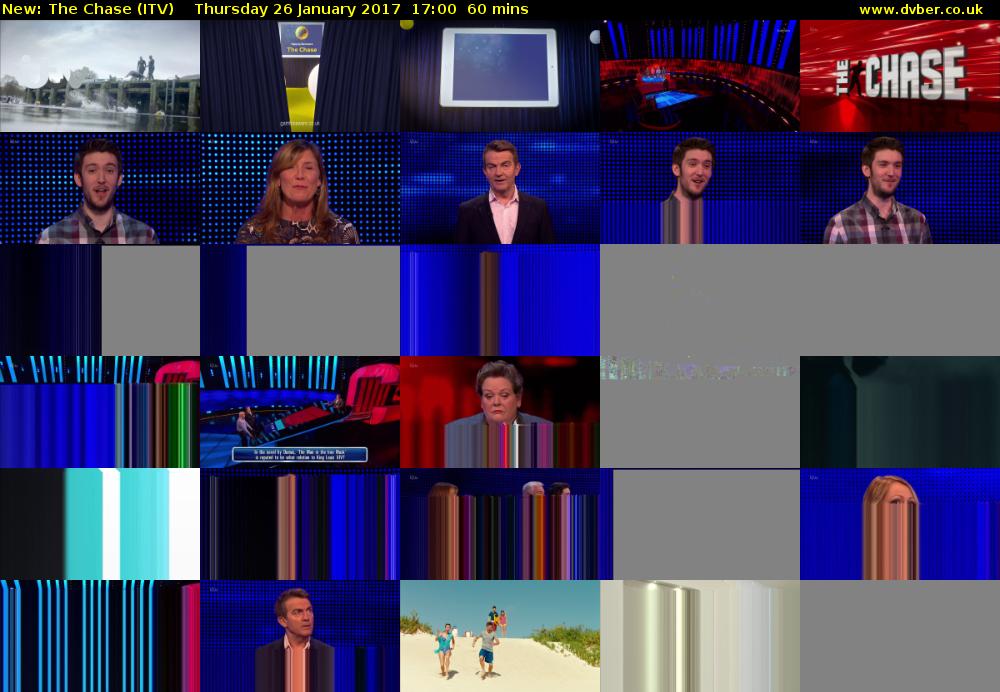 The Chase (ITV) Thursday 26 January 2017 17:00 - 18:00