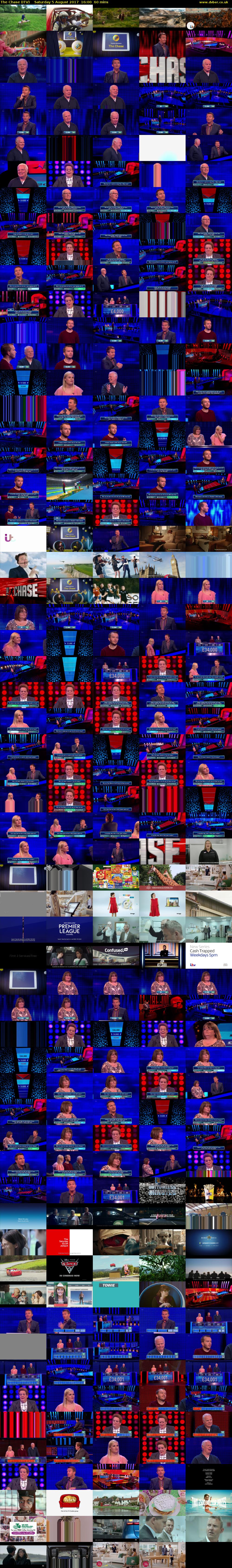 The Chase (ITV) Saturday 5 August 2017 16:00 - 17:00