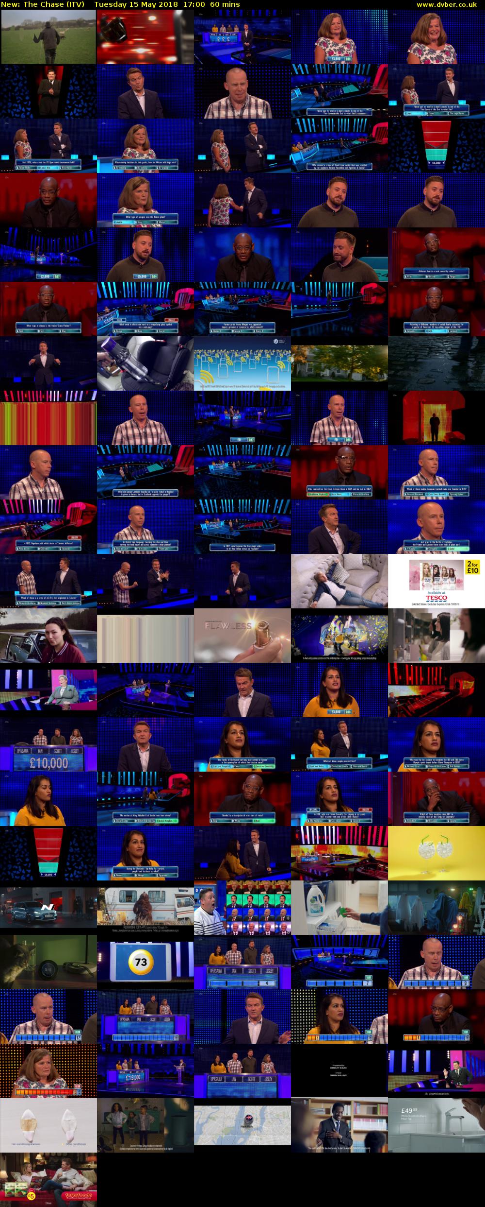 The Chase (ITV) Tuesday 15 May 2018 17:00 - 18:00