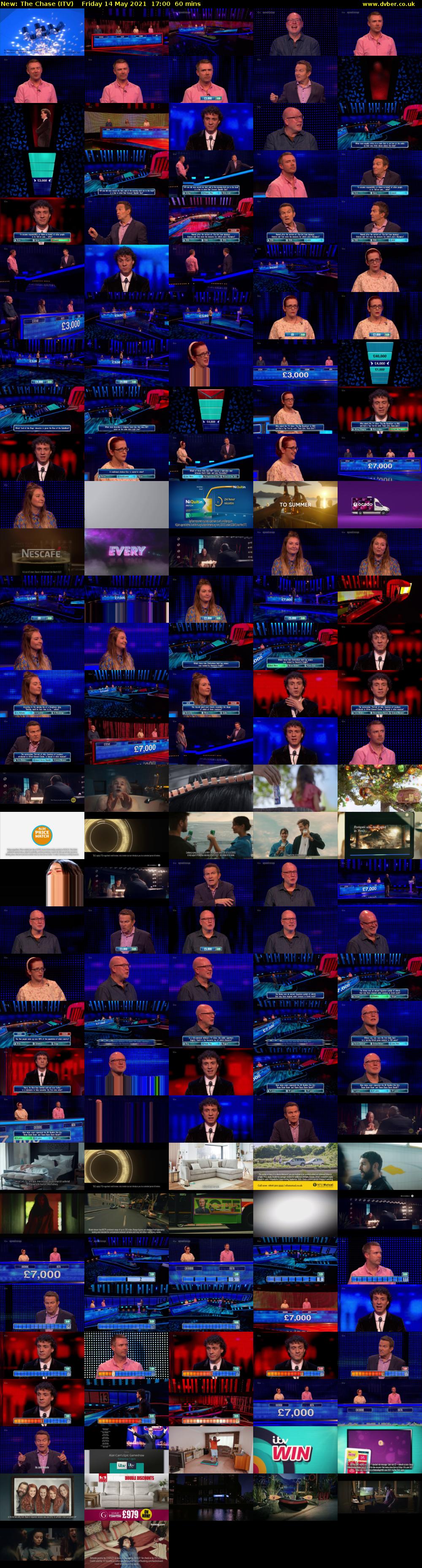 The Chase (ITV) Friday 14 May 2021 17:00 - 18:00