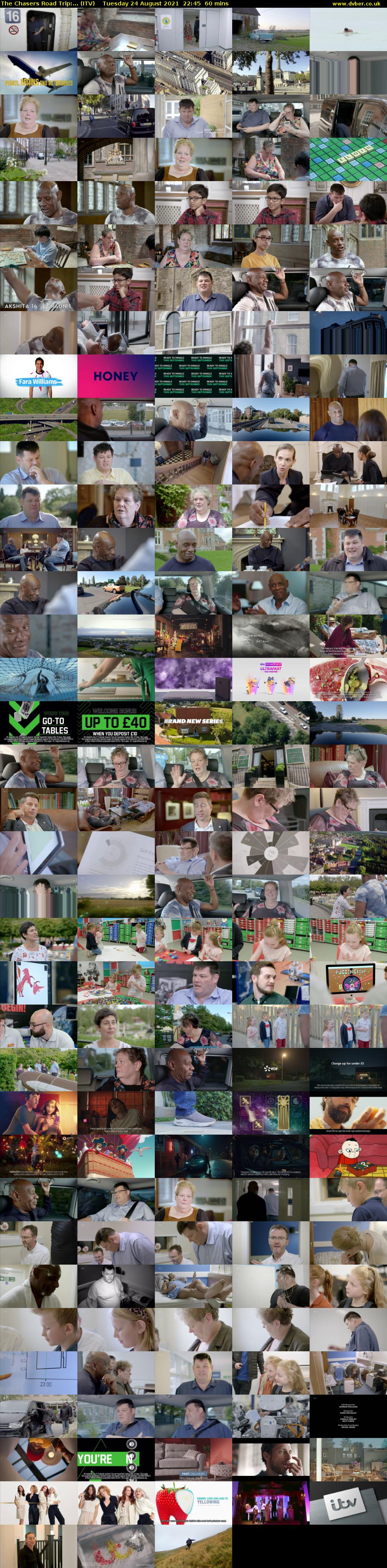 The Chasers Road Trip:... (ITV) Tuesday 24 August 2021 22:45 - 23:45
