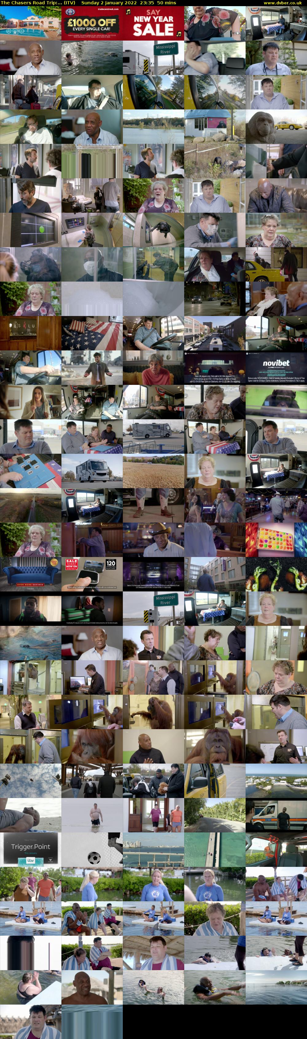 The Chasers Road Trip:... (ITV) Sunday 2 January 2022 23:35 - 00:25