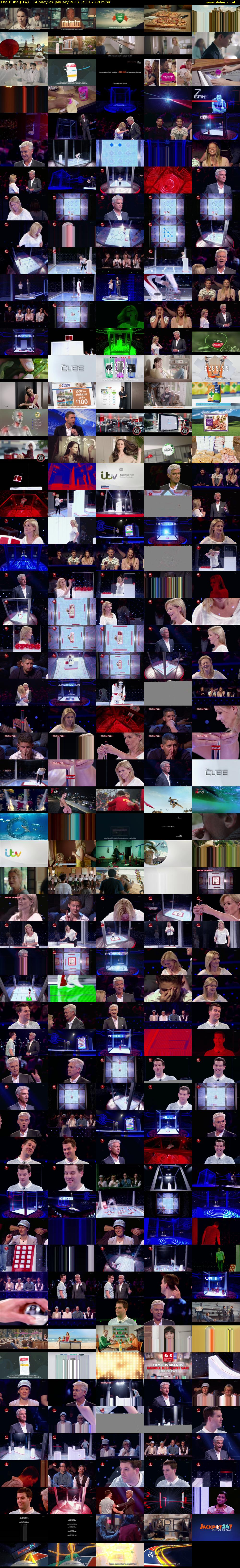 The Cube (ITV) Sunday 22 January 2017 23:15 - 00:15