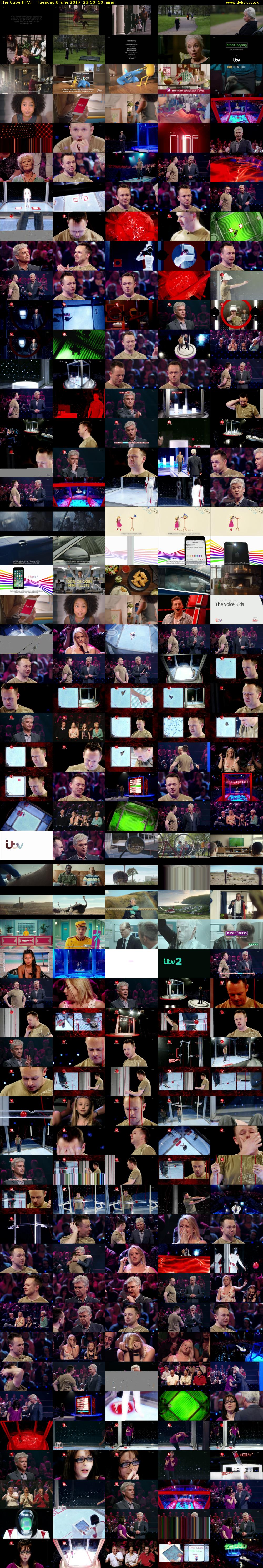 The Cube (ITV) Tuesday 6 June 2017 23:50 - 00:40