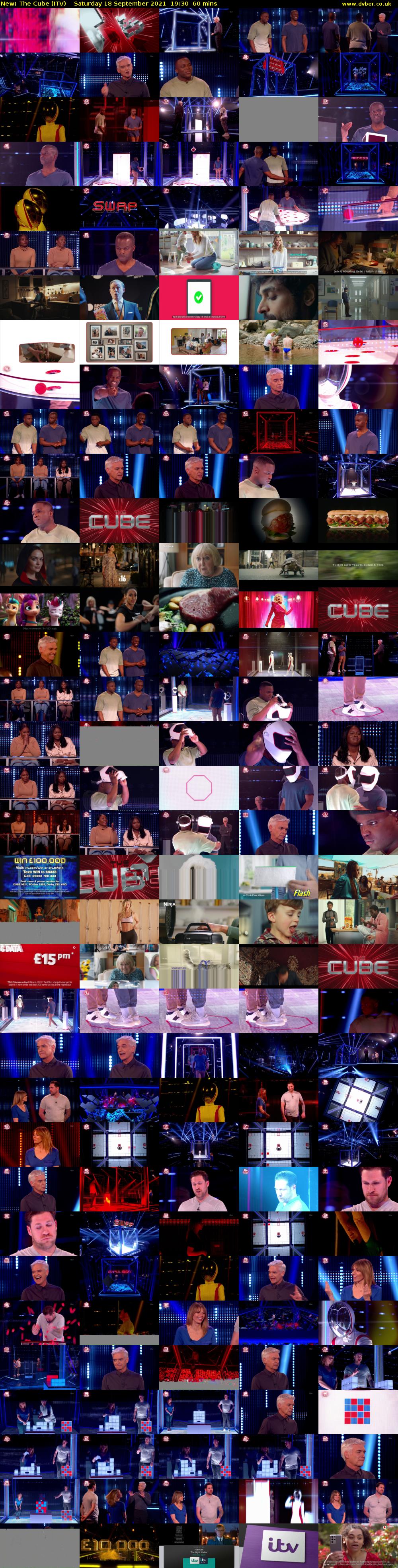 The Cube (ITV) Saturday 18 September 2021 19:30 - 20:30