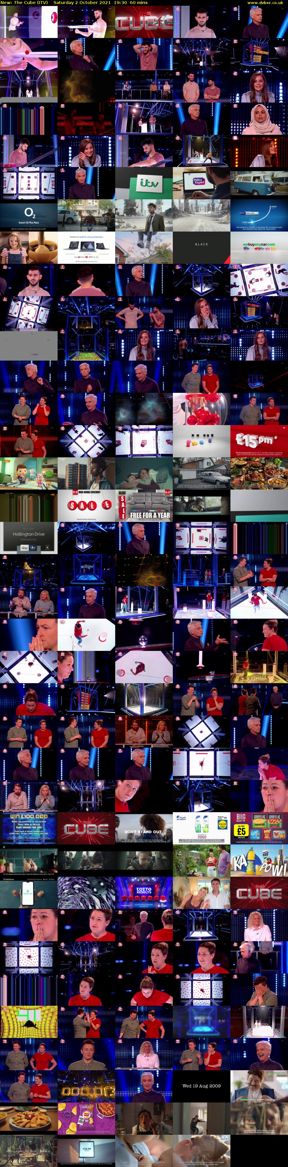 The Cube (ITV) Saturday 2 October 2021 19:30 - 20:30