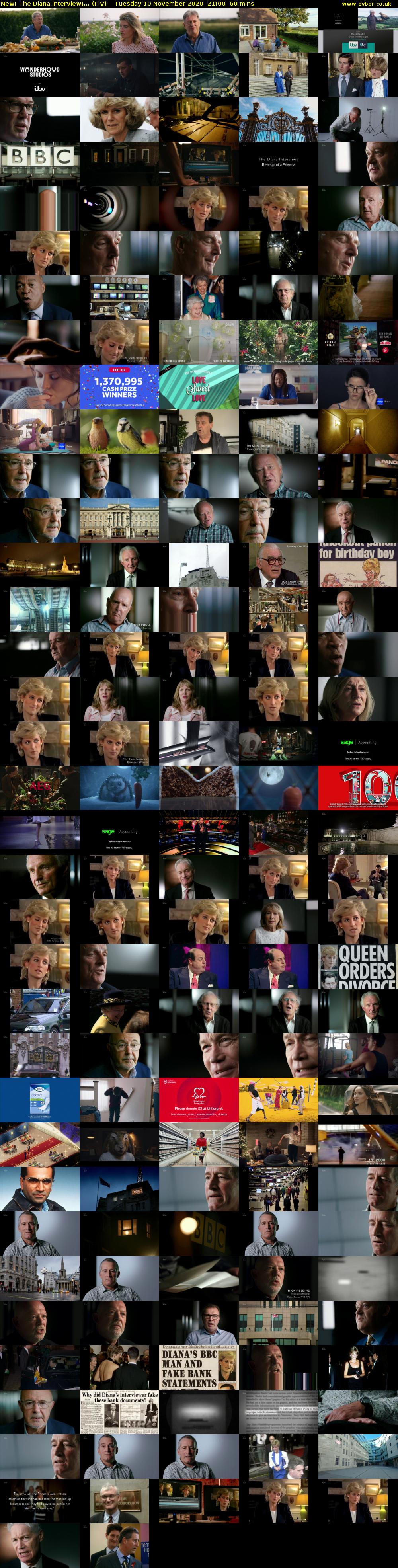 The Diana Interview:... (ITV) Tuesday 10 November 2020 21:00 - 22:00