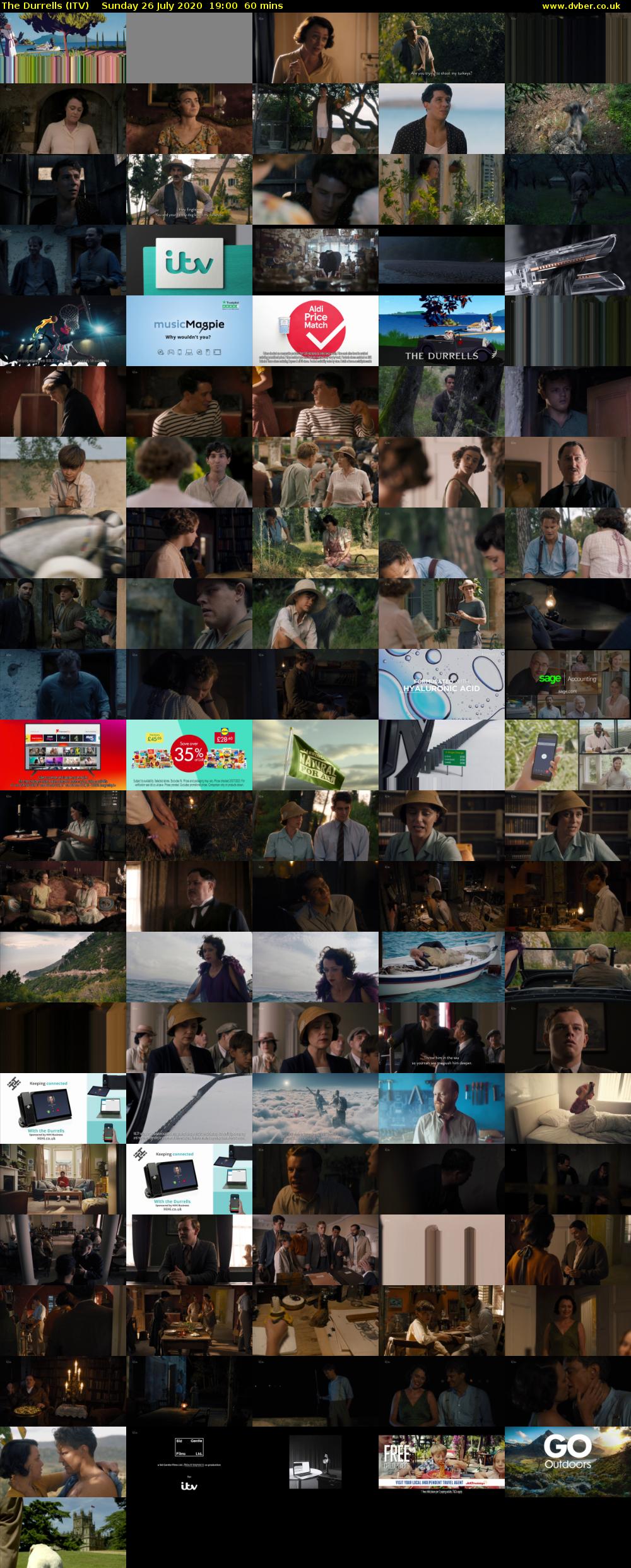 The Durrells (ITV) Sunday 26 July 2020 19:00 - 20:00