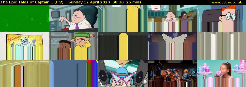 The Epic Tales of Captain... (ITV) Sunday 12 April 2020 08:30 - 08:55