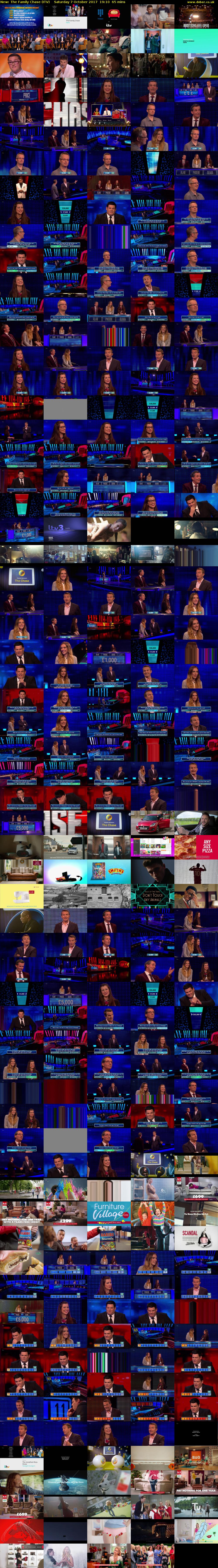 The Family Chase (ITV) Saturday 7 October 2017 19:10 - 20:15