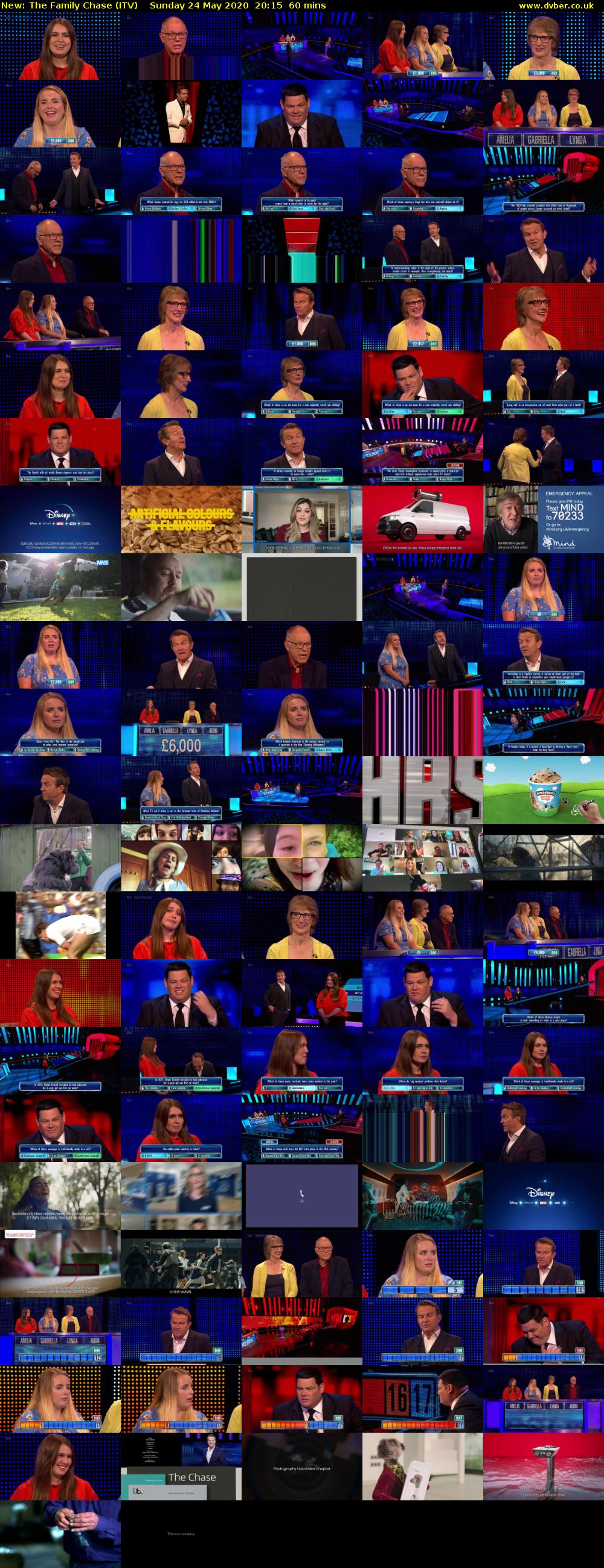 The Family Chase (ITV) Sunday 24 May 2020 20:15 - 21:15