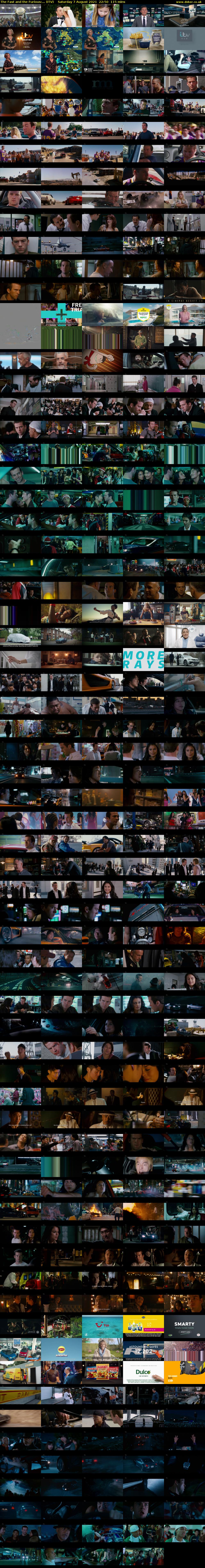The Fast and the Furious:... (ITV) Saturday 7 August 2021 22:50 - 00:45