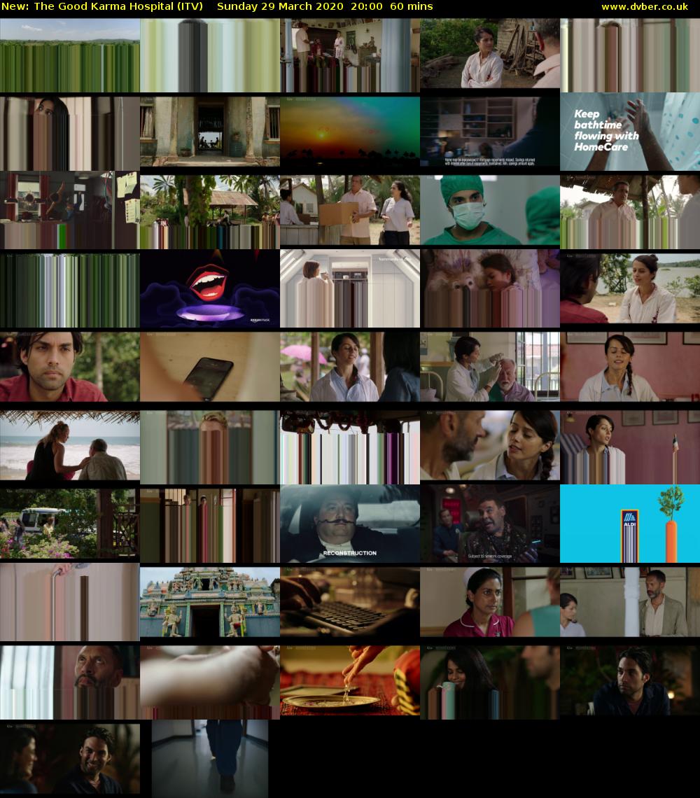 The Good Karma Hospital (ITV) Sunday 29 March 2020 20:00 - 21:00