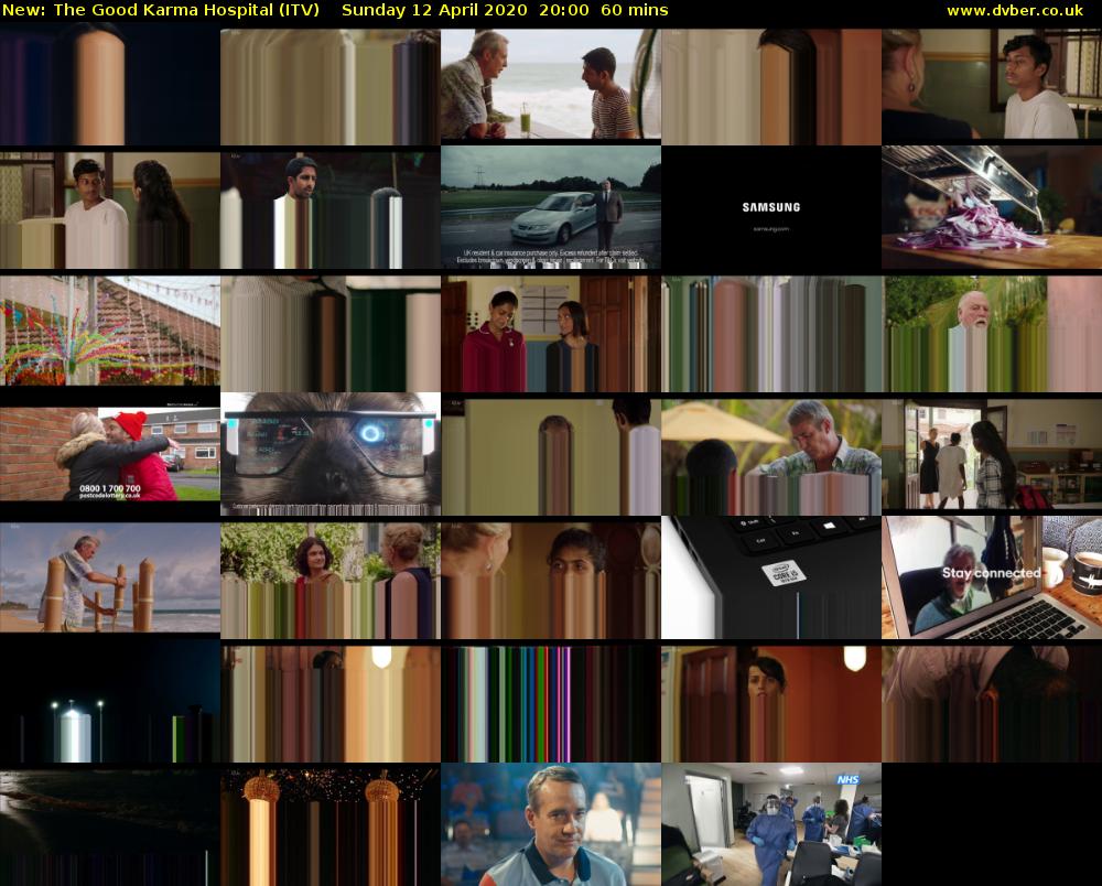 The Good Karma Hospital (ITV) Sunday 12 April 2020 20:00 - 21:00