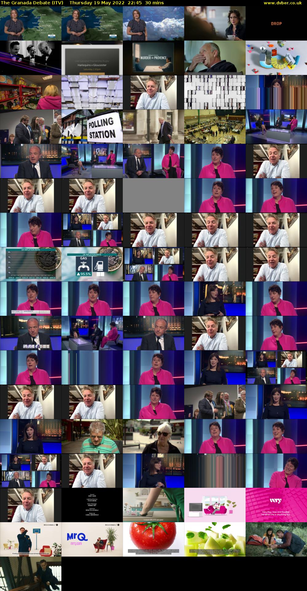 The Granada Debate (ITV) Thursday 19 May 2022 22:45 - 23:15