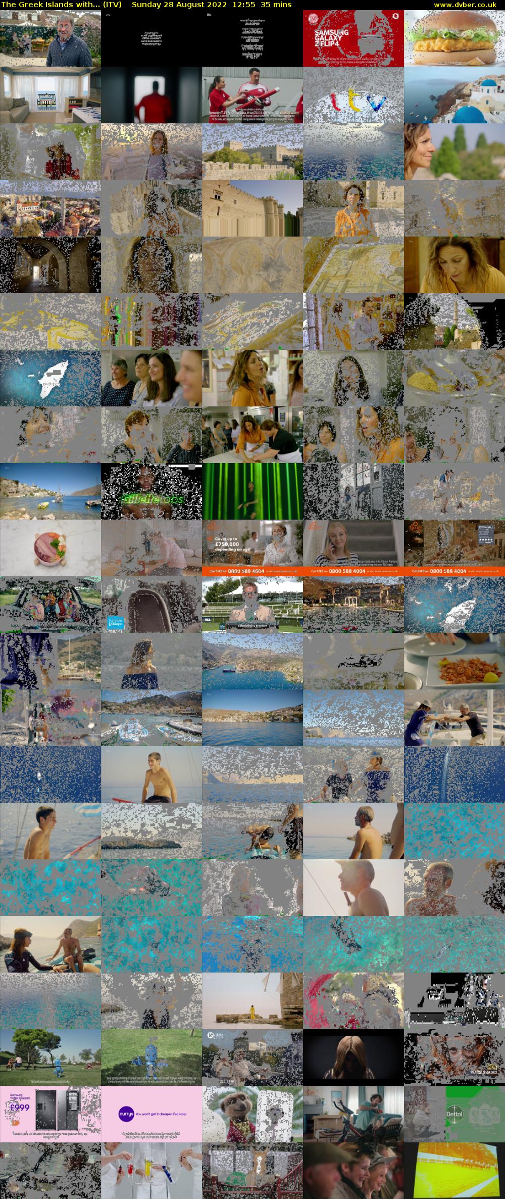 The Greek Islands with... (ITV) Sunday 28 August 2022 12:55 - 13:30