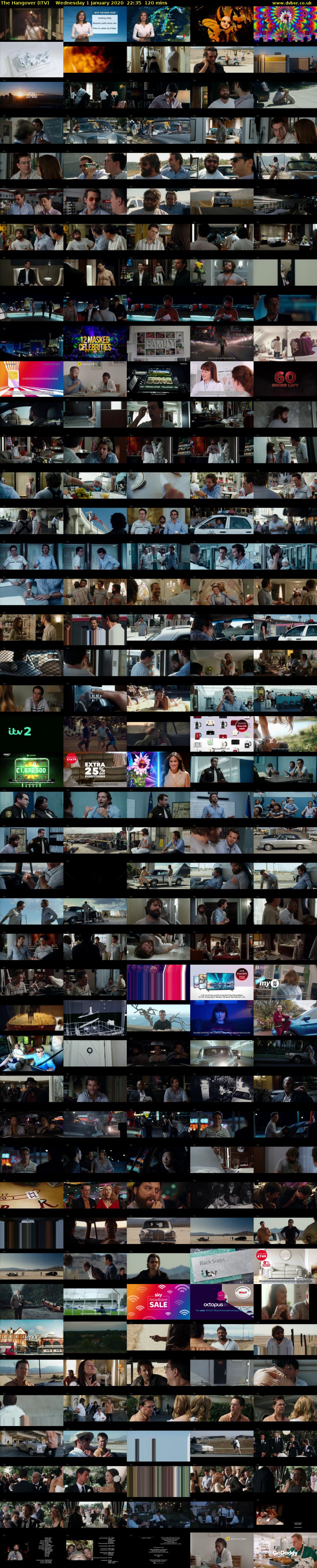 The Hangover (ITV) Wednesday 1 January 2020 22:35 - 00:35