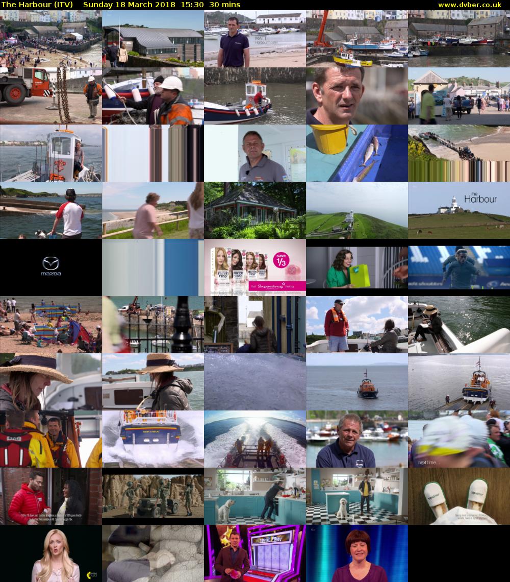 The Harbour (ITV) Sunday 18 March 2018 15:30 - 16:00