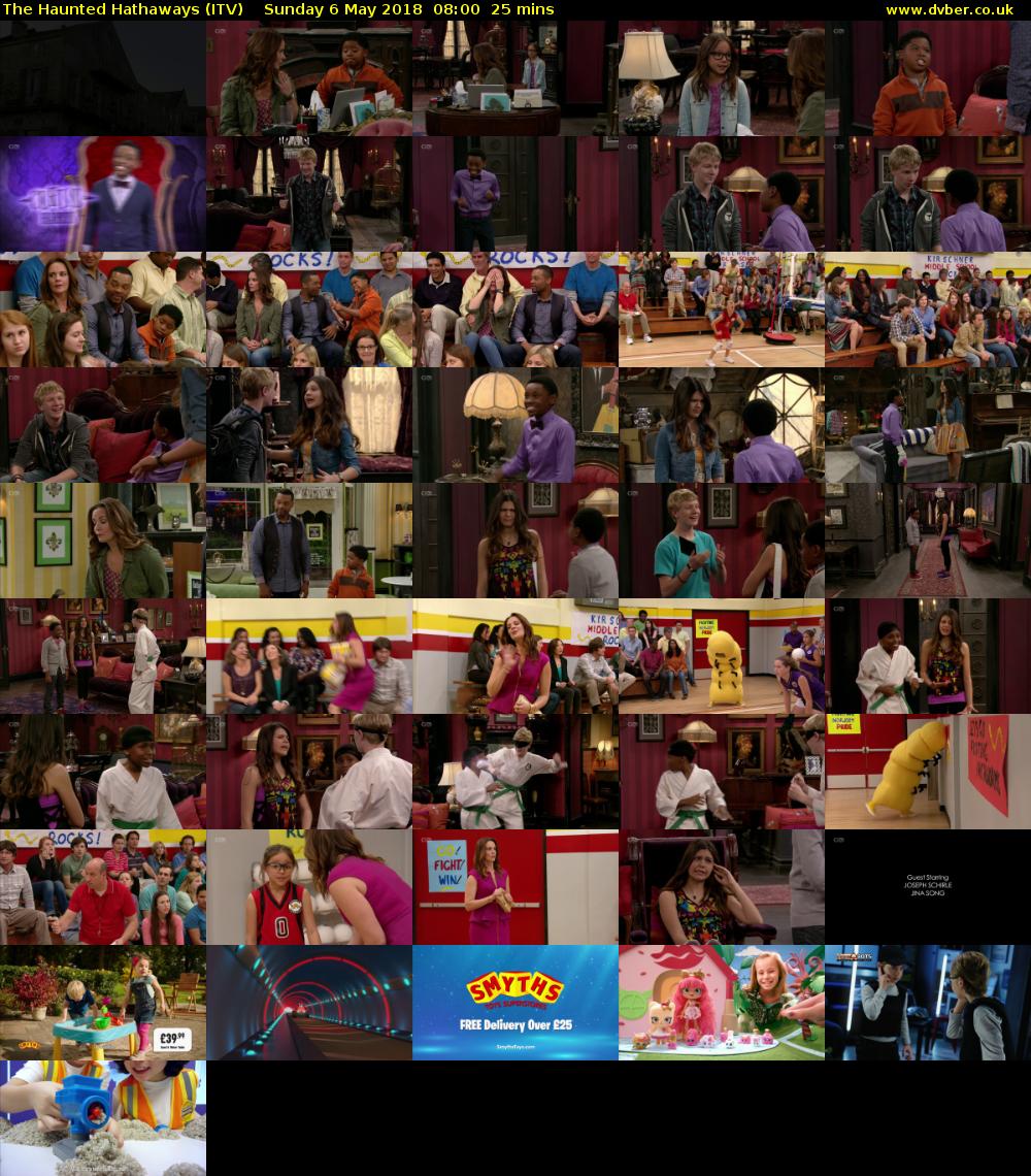 The Haunted Hathaways (ITV) Sunday 6 May 2018 08:00 - 08:25