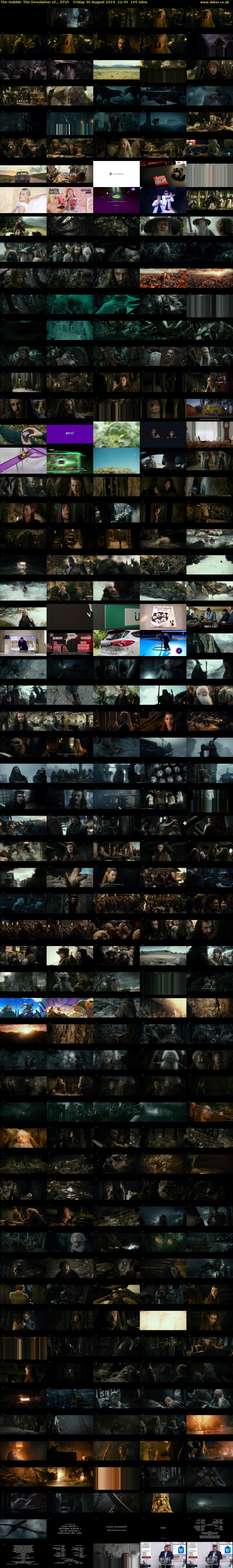The Hobbit: The Desolation of... (ITV) Friday 30 August 2019 22:45 - 01:30