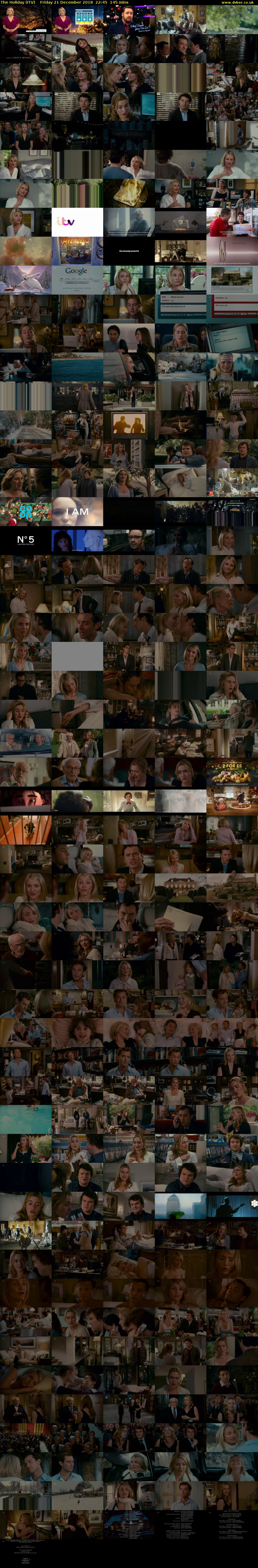 The Holiday (ITV) Friday 21 December 2018 22:45 - 01:10