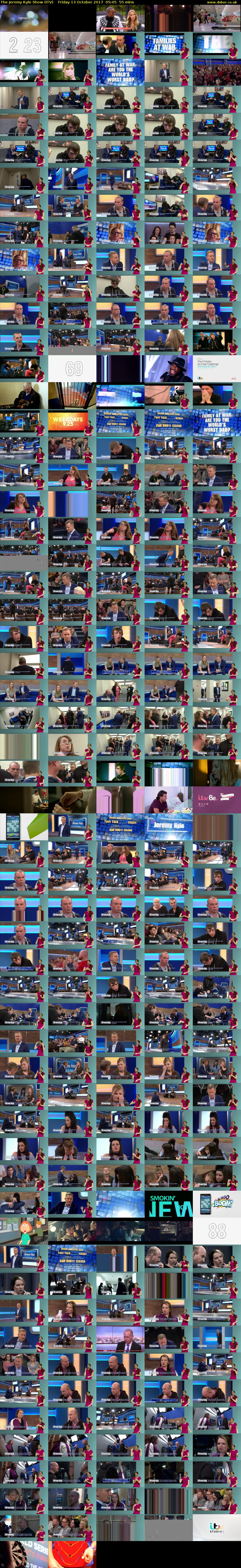 The Jeremy Kyle Show (ITV) Friday 13 October 2017 05:05 - 06:00