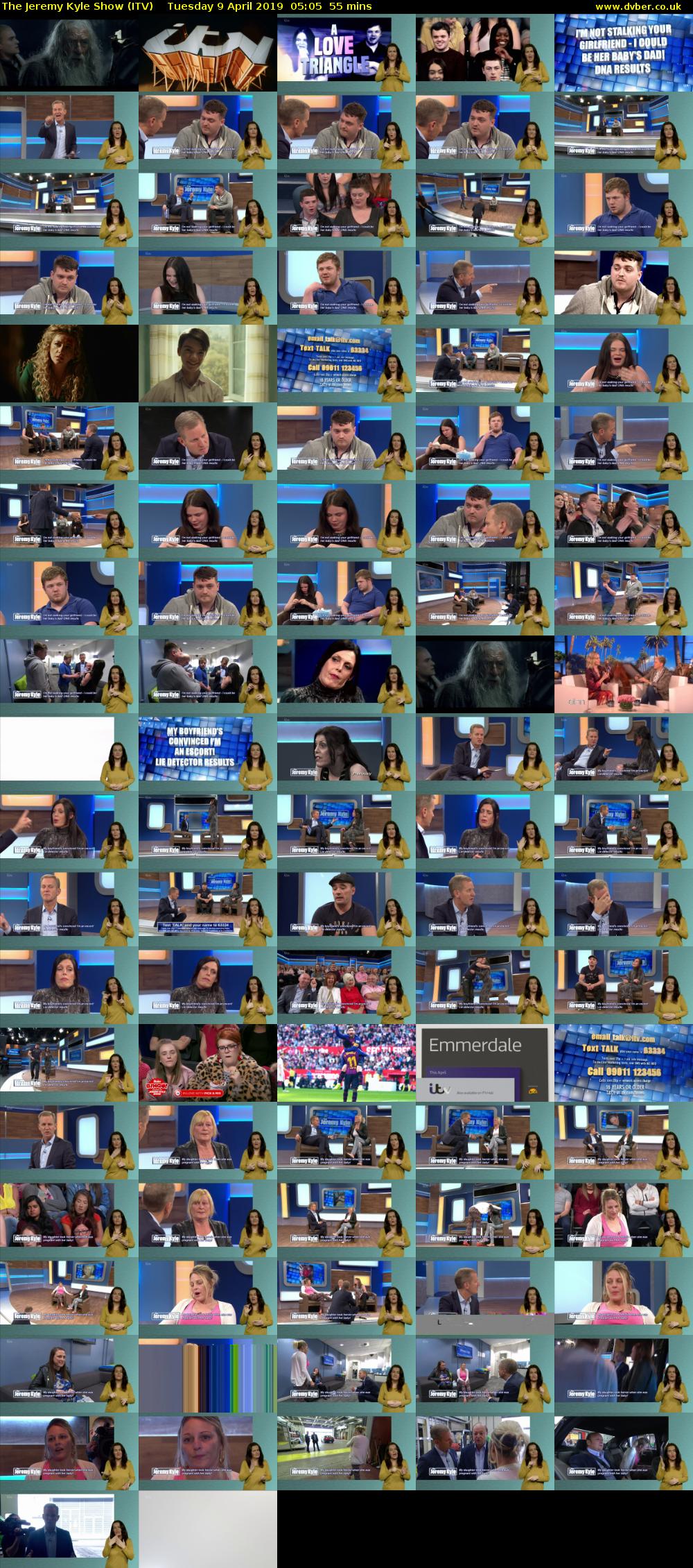 The Jeremy Kyle Show (ITV) Tuesday 9 April 2019 05:05 - 06:00