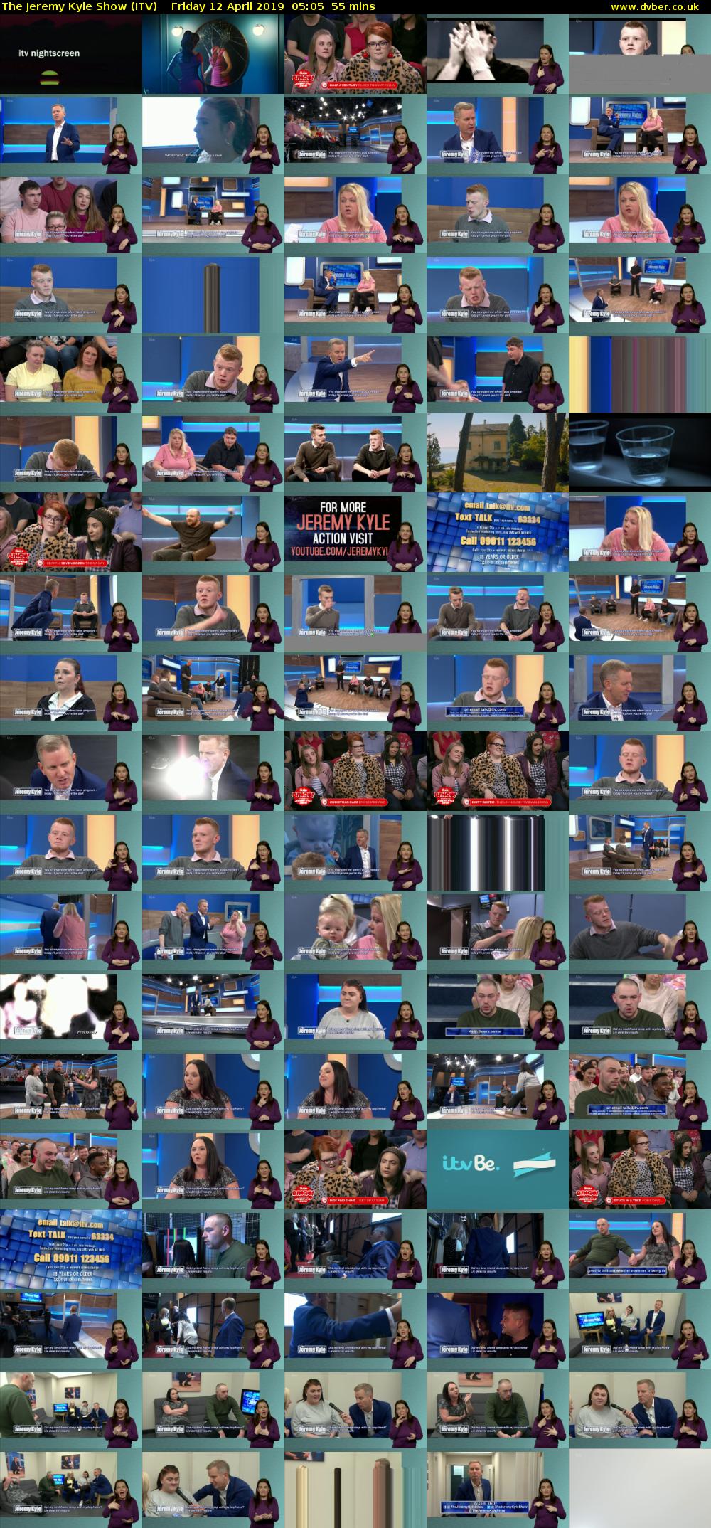 The Jeremy Kyle Show (ITV) Friday 12 April 2019 05:05 - 06:00