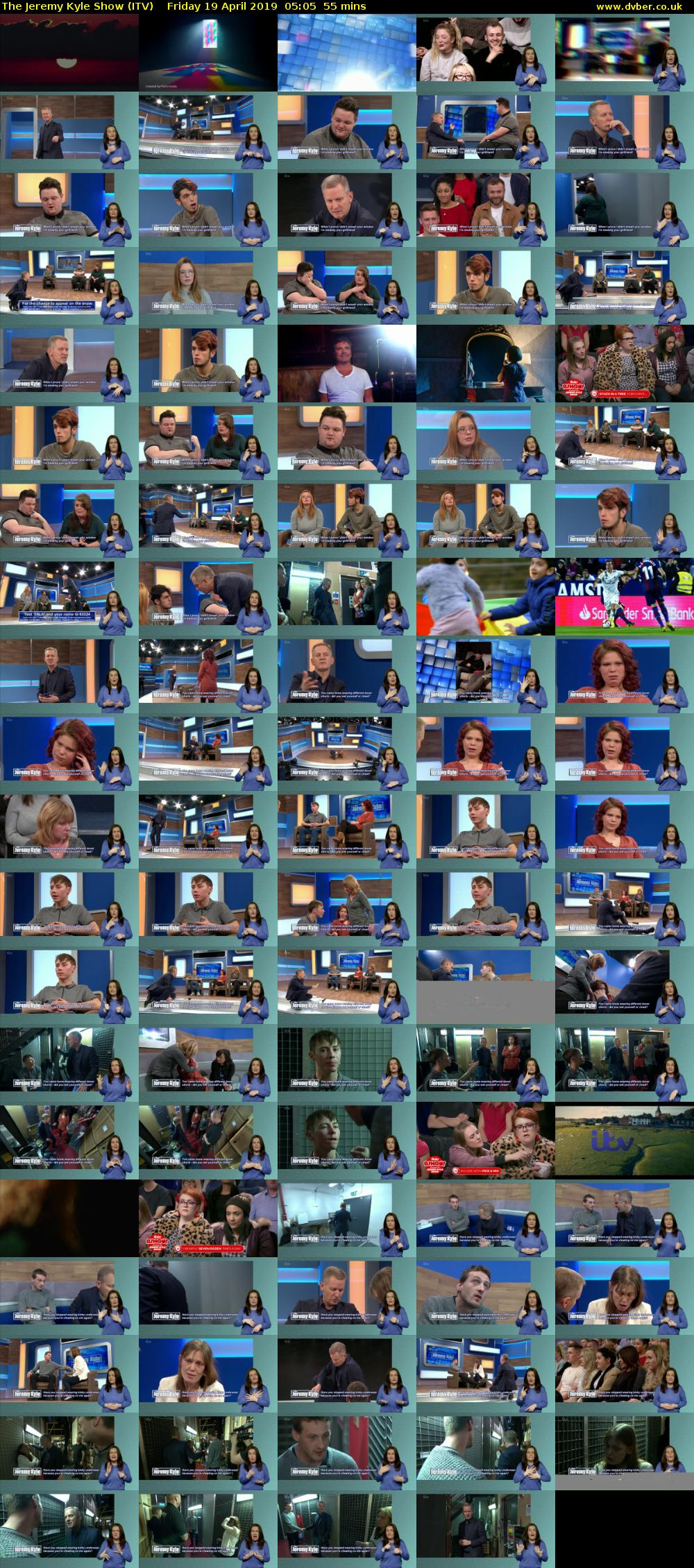The Jeremy Kyle Show (ITV) Friday 19 April 2019 05:05 - 06:00